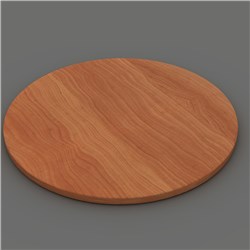 OM Round Meeting Table Top Only 1200 Diameter x 25mmH Cherry