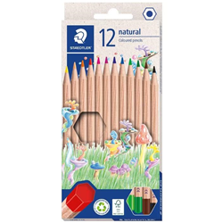 Staedtler Natrual Colour Pencils Assorted Pack of 12