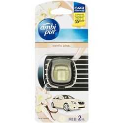 Ambi Pur Car Vent Clip Vanilla Bliss 2ml