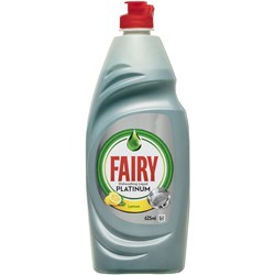 Fairy Dishwashing Liquid Platinum Lemon 625ml