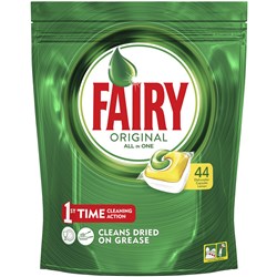 Fairy Dishwasher Tablets All in One Lemon Pack of 44