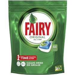 Fairy Dishwasher Tablets All-in-One Original Pack of 44