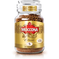 Moccona Coffee Classic Medium 400gm Jar Box of 6