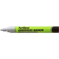 Artline Gardeners Permanent Marker Bullet 1.5mm Silver 