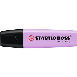 Stabilo Boss Highlighter 2-5mm 70/155 Pastel Box of 10 Lilac