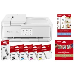 Canon Pixma Home TS9565 A3 Colour Multifunction Inkjet Printer White