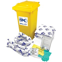 SPC Mobile Spill Kit Oil Only Small 100-120 Litres White 