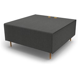 Rapidline Flexi Modular Lounge System Single Seat Module Charcoal Ash