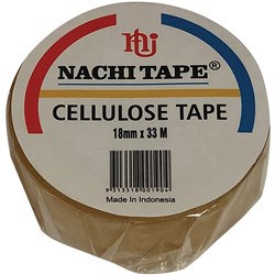 Nachi Tape Cellulose 18mmx33m Clear