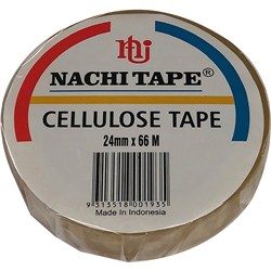 Nachi Tape Cellulose 24mmx66m Clear