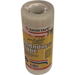 Nachi Tape Invisible 18mmx33m Clear Pack of 8