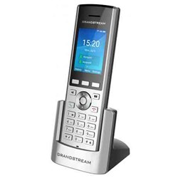 Grandstream WP820 Enterprise Wi-Fi Cordless IP Phone Silver And Grey