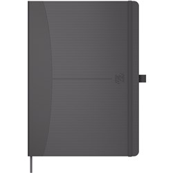 Oxford Signature Notebook A5 Hardback Ruled 160 Pages Grey