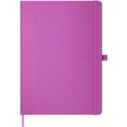 Oxford Signature Notebook A5 Hardback Ruled 160 Pages Pink