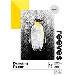 Reeves Drawing Pad A4 110gsm 50 Sheets 