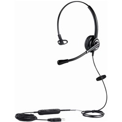 Shintaro Maxifi Business USB Mono Headset Black