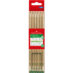 Faber Castell Graphite Pencil Naturals HB Each