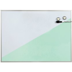 Quartet Geo Dry Erase Whiteboard 430 x 580mm Teal 