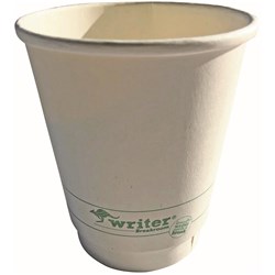 Writer Breakroom Eco Paper Cup 12oz Carton of 500 White