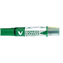 Pilot Begreen V Board Master Whiteboard Marker Bullet Green Box of 10