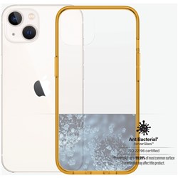 PanzerGlass Clear Case Colour iPhone 13 Tangerine