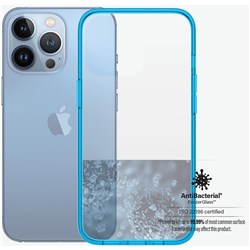 PanzerGlass SilverBullet ClearCase For iPhone 13 Pro Clear With Bondi Blue Edge