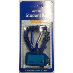 Kevron Student ID Kit Blue 4 Piece Pack 