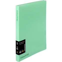 Colourhide Fixed Display Book A4 40 Sheets Biscay Green Box of 6