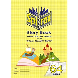 Spirax 169 Story Book 332 x 240mm 64 Page 24mm Ruled 