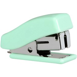 MarbigMini Stapler 10 Sheet Capacity Pastel Green