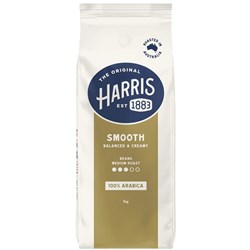 Harris Smooth Coffee Beans  1kg 