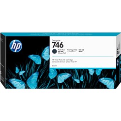 HP 746 Matte Black Ink Cartridge High Yield 300ml P2V83A Matte Black