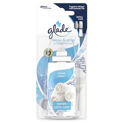 Glade Sense & SprayAutomatic Freshener Refill Clean Linen12.2g