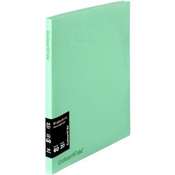 ColourHide Fixed Display Book A4 20 Sheets Biscay Green 