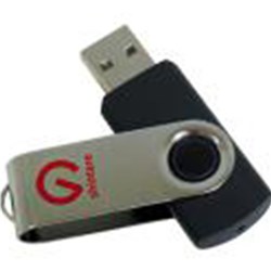 Shintaro 16GB Rotating Pocket Disk USB3.2 Black 