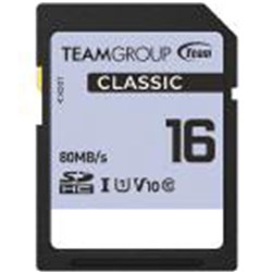 Team Group Classic SDHC Memory Card 16GB Black 