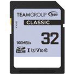 Team Group Classic SDHC Memory Card 32GB Black 