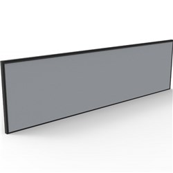 Rapidline SHUSH30+ Screen 1800W x 30D x 495mmH Black Frame Grey Pinnable Fabric