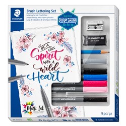 Staedtler 371 Design Journey Art Brush Lettering Mixed Set 