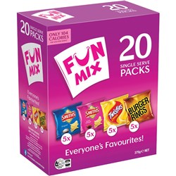 Smiths Fun Mix Box of 20 380g 