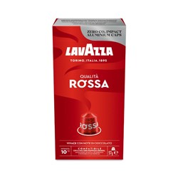 Lavazza Nespresso Compatible Coffee Capsules Qualit Rossa Box Of 10