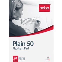 Nobo Flipchart Pads A1 50 Sheets  