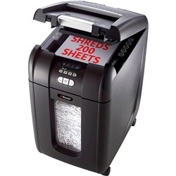 Rexel Stack & Shred Auto+200X Cross-Cut Shredder  