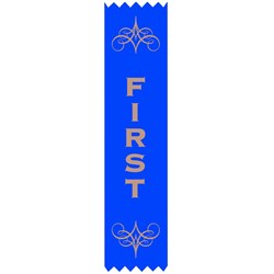 AVERY MERIT RIBBONS 1ST 150x35mm Satin Pk100 