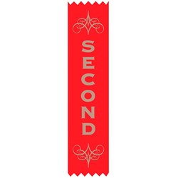 AVERY MERIT RIBBONS 4TH 150x35mm Satin Pk100 