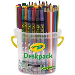 Crayola Essentials Deskpack Pack of 60  