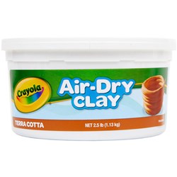 Crayola Air Dry Clay 1.13kg Tan  