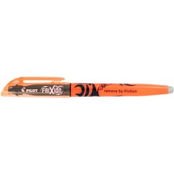 Pilot Frixion Highlighter Erasable Chisel 4.0mm Orange