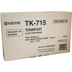 KYOCERA TK715 TONER KIT KM3050 KM4050 KM5050 