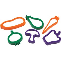 EC Cookie Cutters Vegetables Set of 6